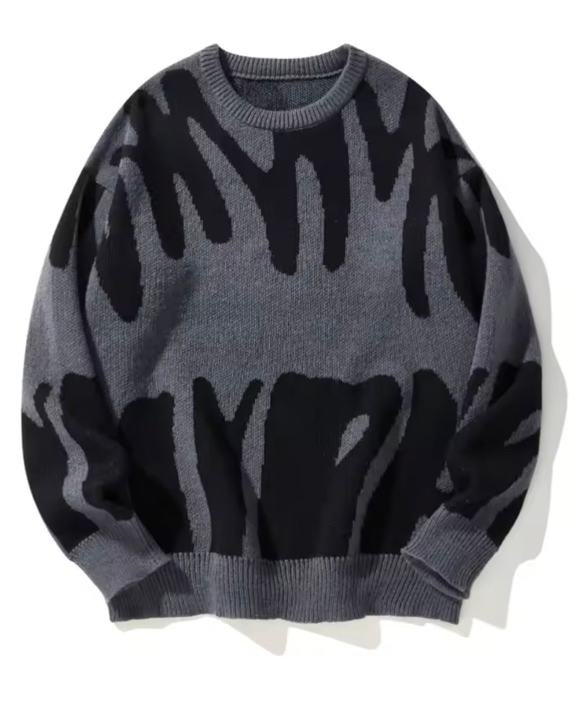 clean & modern
Contrast Jacquard Knit Sweater